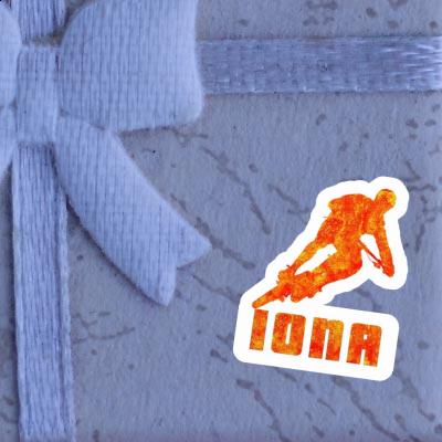 Sticker Biker Iona Notebook Image