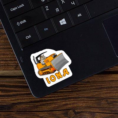 Iona Autocollant Bulldozer Notebook Iona Autocollant Bulldozer Gift package Image