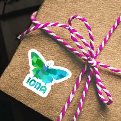 Iona Autocollant Papillon Notebook Iona Autocollant Papillon Notebook Image