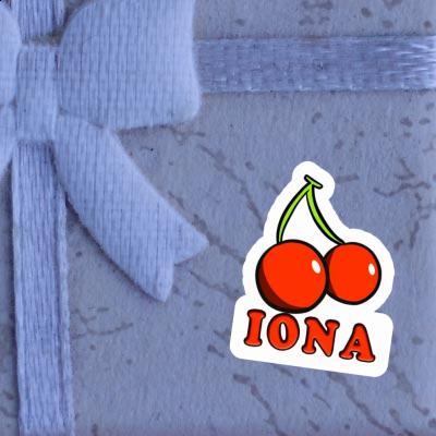 Autocollant Iona Cerise Laptop Autocollant Iona Cerise Laptop Image
