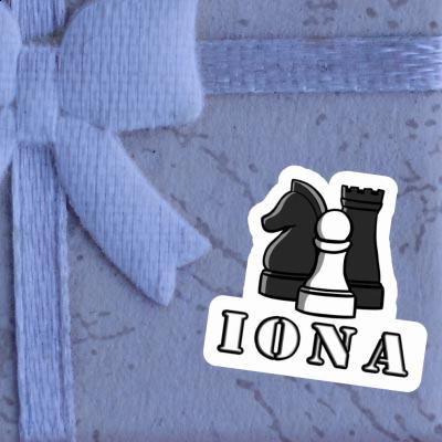 Pièce d'échec Autocollant Iona Laptop Pièce d'échec Autocollant Iona Laptop Image