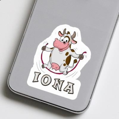 Autocollant Vache Iona Notebook Image