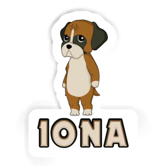 Iona Aufkleber Boxer Iona Aufkleber Boxer Image