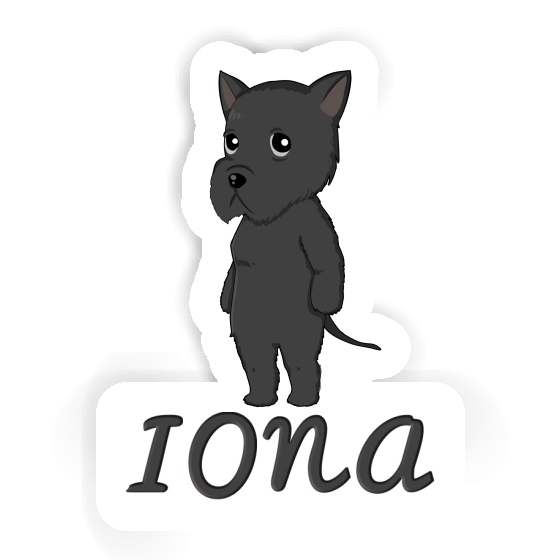 Iona Sticker Riesenschnauzer Notebook Iona Sticker Riesenschnauzer Gift package Image