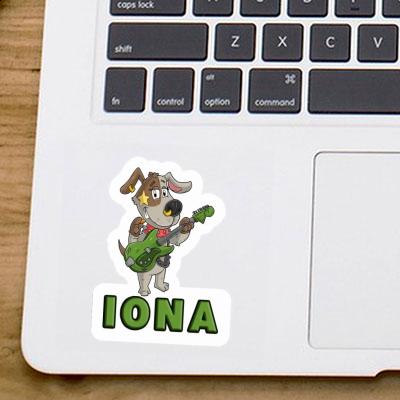 Aufkleber Gitarrist Iona Notebook Aufkleber Gitarrist Iona Gift package Image