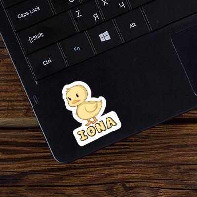 Duck Sticker Iona Notebook Duck Sticker Iona Notebook Image