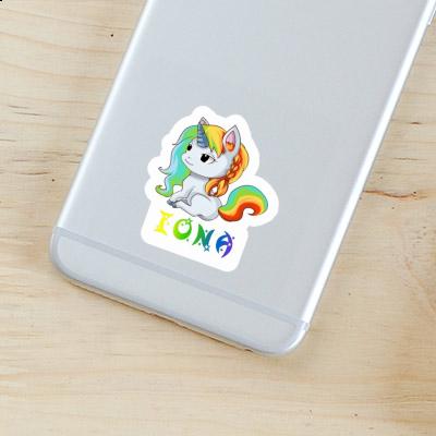Sticker Unicorn Iona Gift package Image