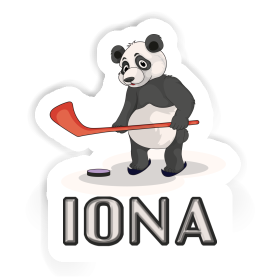 Iona Aufkleber Panda Notebook Image