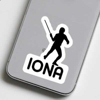 Sticker Iona Fencer Notebook Sticker Iona Fencer Gift package Image