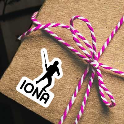 Sticker Iona Fencer Notebook Sticker Iona Fencer Gift package Image