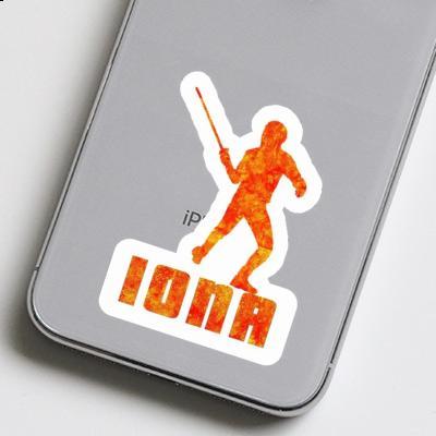 Sticker Fencer Iona Notebook Sticker Fencer Iona Gift package Image