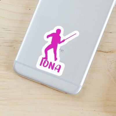 Sticker Fechter Iona Notebook Sticker Fechter Iona Gift package Image
