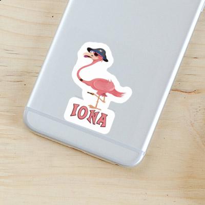 Sticker Flamingo Iona Image