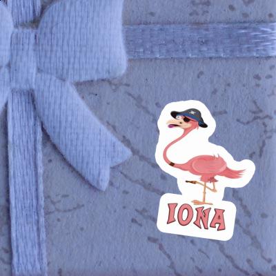 Flamingo Sticker Iona Image
