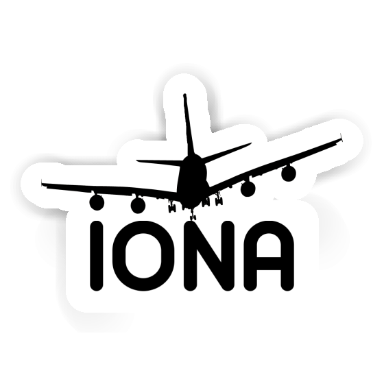 Avion Autocollant Iona Notebook Avion Autocollant Iona Notebook Image
