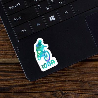 Sticker Iona Freeride Biker Image