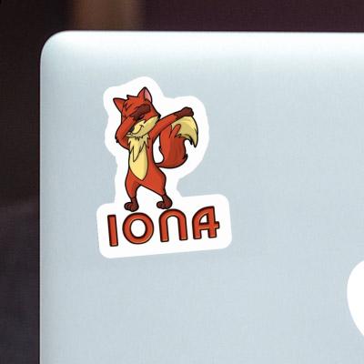 Iona Autocollant Renard Notebook Iona Autocollant Renard Gift package Image