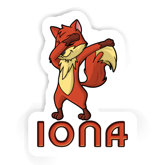 Iona Autocollant Renard Notebook Iona Autocollant Renard Notebook Image