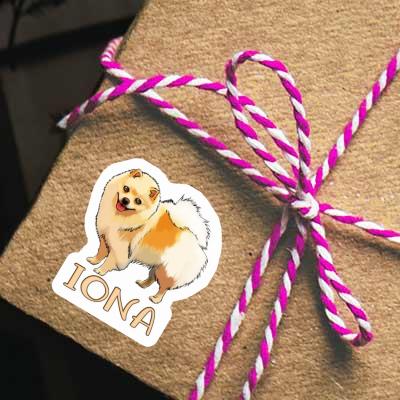 Sticker Deutsche Spitze Iona Notebook Sticker Deutsche Spitze Iona Gift package Image