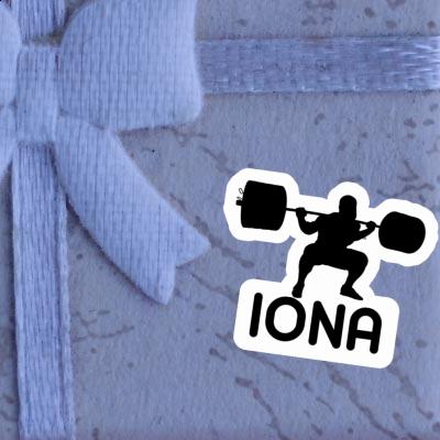 Weightlifter Sticker Iona Notebook Weightlifter Sticker Iona Notebook Image