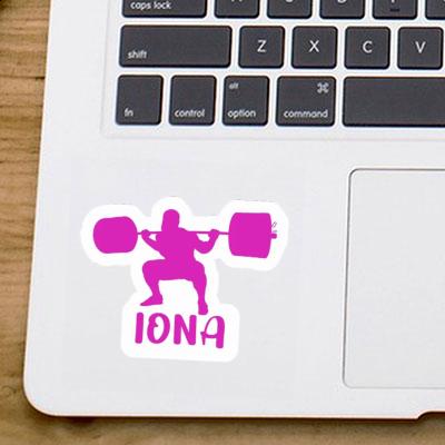 Sticker Weightlifter Iona Laptop Image