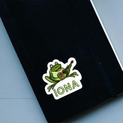 Iona Sticker Frog Notebook Image