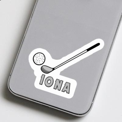 Autocollant Iona Club de golf Laptop Autocollant Iona Club de golf Laptop Image