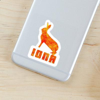 Autocollant Lapin Iona Laptop Autocollant Lapin Iona Laptop Image