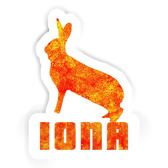 Autocollant Lapin Iona Autocollant Lapin Iona Image