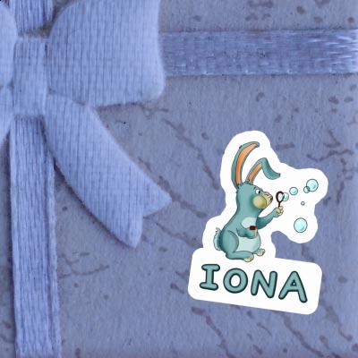 Iona Autocollant Lapin Notebook Iona Autocollant Lapin Gift package Image