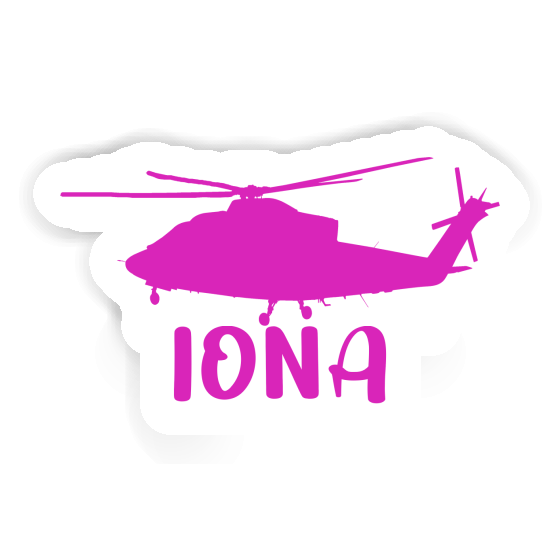 Hélicoptère Autocollant Iona Hélicoptère Autocollant Iona Image