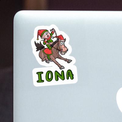 Autocollant Iona Cheval Gift package Image