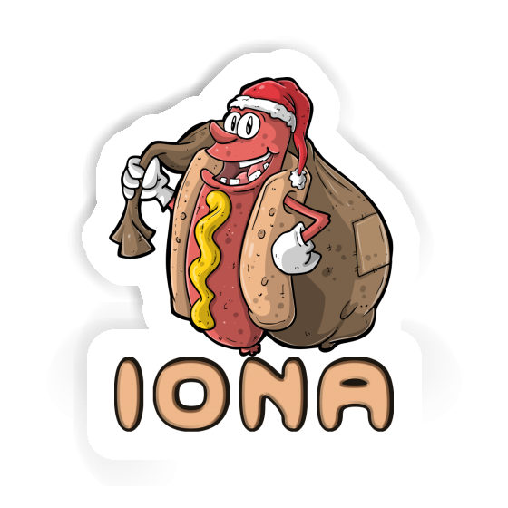 Iona Autocollant Hot-Dog Iona Autocollant Hot-Dog Image