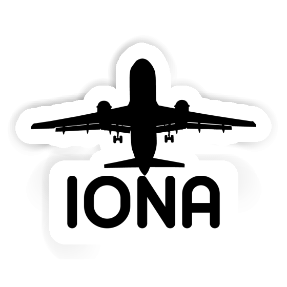 Autocollant Iona Jumbo-Jet Notebook Autocollant Iona Jumbo-Jet Gift package Image