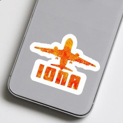 Sticker Jumbo-Jet Iona Notebook Image