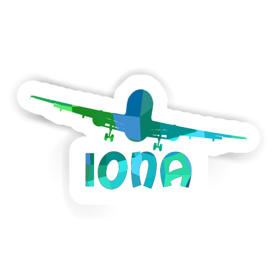 Autocollant Avion Iona Gift package Image