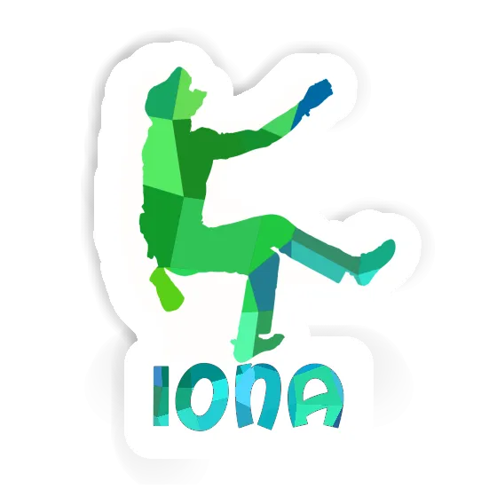 Autocollant Grimpeur Iona Image