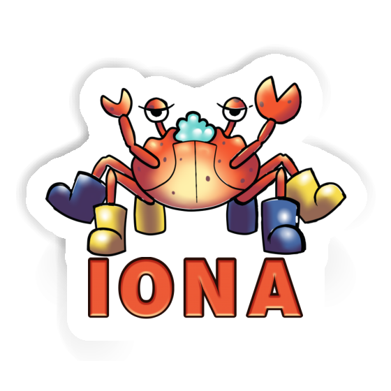Iona Sticker Crab Gift package Image