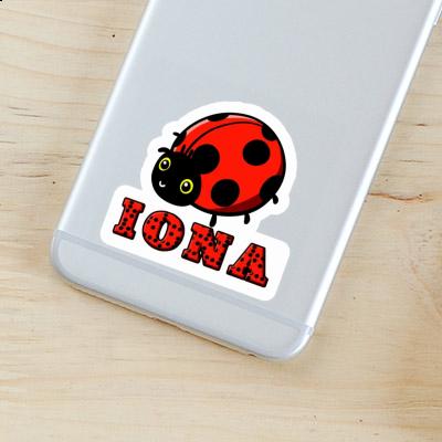 Autocollant Iona Coccinelle Notebook Image
