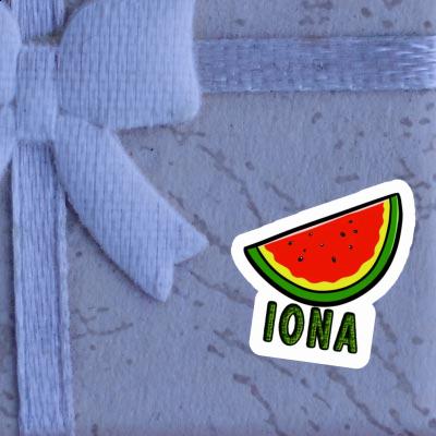 Sticker Watermelon Iona Notebook Sticker Watermelon Iona Gift package Image