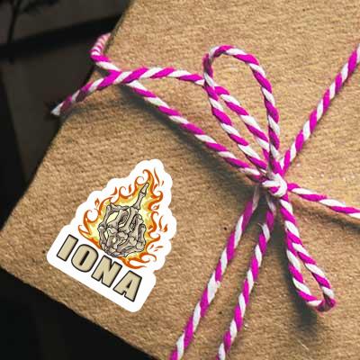 Middlefinger Sticker Iona Notebook Middlefinger Sticker Iona Gift package Image