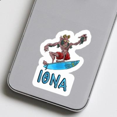 Iona Aufkleber Surfer Iona Aufkleber Surfer Image