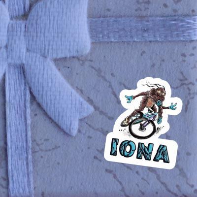 Autocollant Vététiste Iona Autocollant Vététiste Iona Image