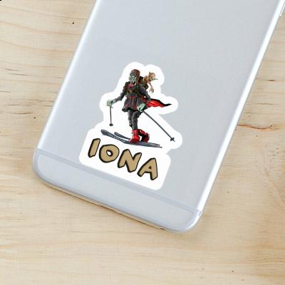 Iona Sticker Telemarker Notebook Iona Sticker Telemarker Notebook Image