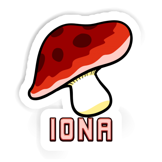 Autocollant Champignon Iona Image