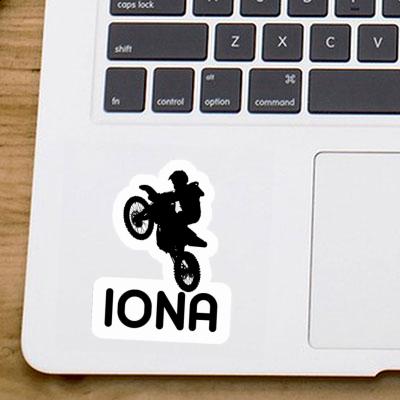 Autocollant Motocrossiste Iona Notebook Autocollant Motocrossiste Iona Gift package Image