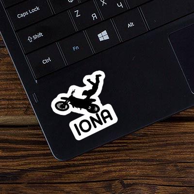 Motocrossiste Autocollant Iona Notebook Motocrossiste Autocollant Iona Notebook Image