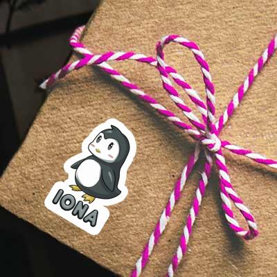 Pingouin Autocollant Iona Notebook Pingouin Autocollant Iona Gift package Image
