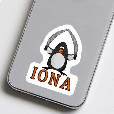 Autocollant Iona Pingouin Laptop Autocollant Iona Pingouin Laptop Image