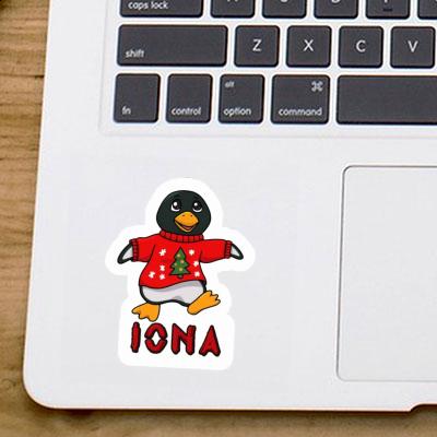 Weihnachtspinguin Sticker Iona Notebook Weihnachtspinguin Sticker Iona Gift package Image